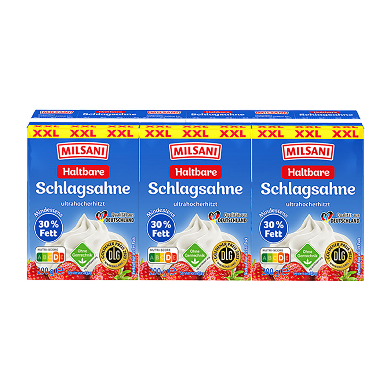 MILSANI Haltbare Schlagsahne XXL