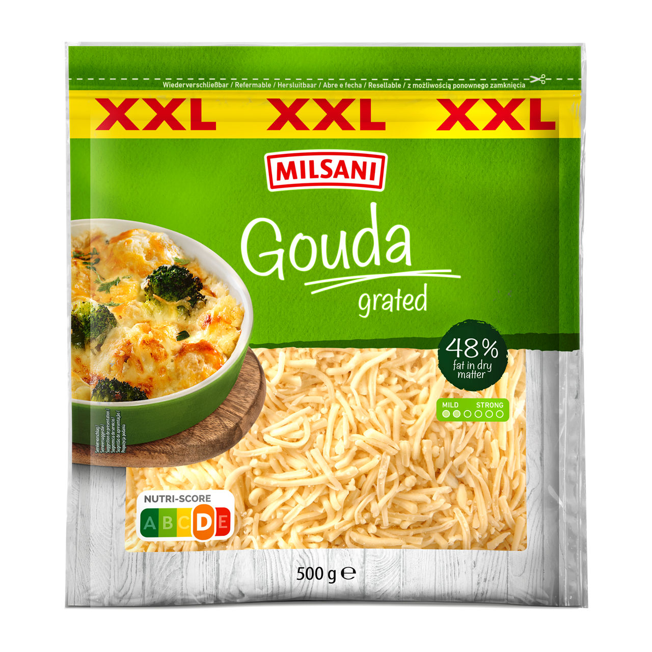 MILSANI Reibekäse XXL