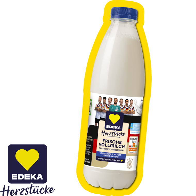 Frische Vollmilch