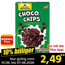 Golden Breakfast Choco Chips
