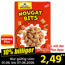 Golden Breakfast Nougat Bits