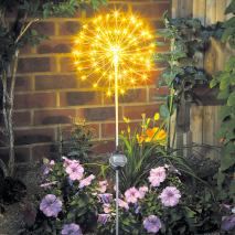 I-Glow LED-Solar-Leuchte "Pusteblume"