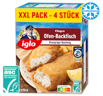 IGLO XXL Ofen-Backfisch*