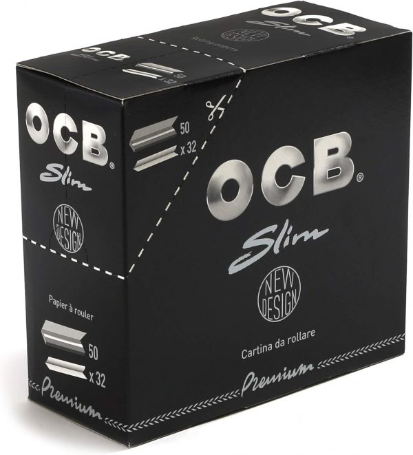 Papers 2000 OCB Premium Slim - 50 Heftchen - 32 Blatt - Langes Papier